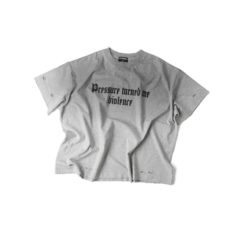 VIOLENCE STUDIES T-SHIRT/ GREY