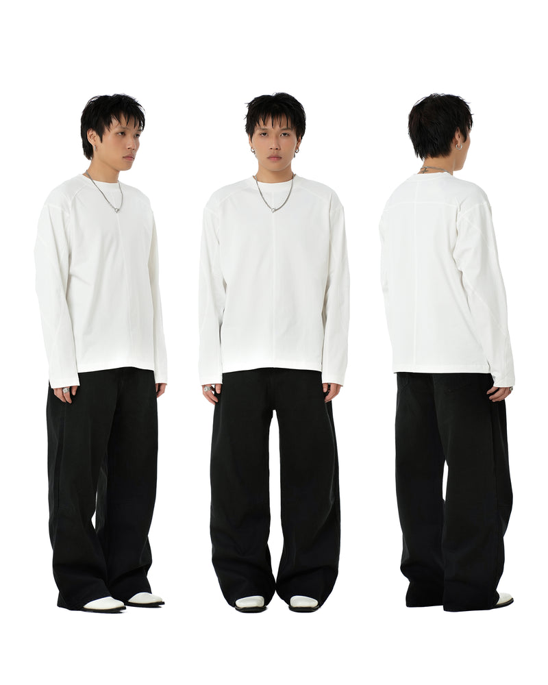 EXCLUSIVE LONG SLEEVE/ WHITE