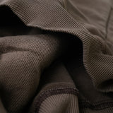 SILENT FORM ZIP HOODIE/ BURNT UMBER