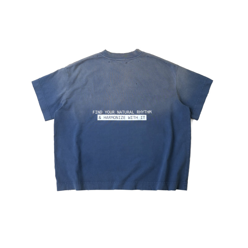 BERSERK WASHED T-SHIRT/ BLUE