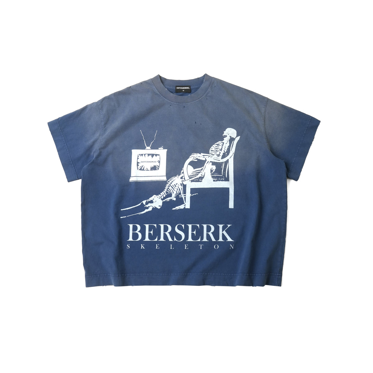 BERSERK WASHED T-SHIRT/ BLUE