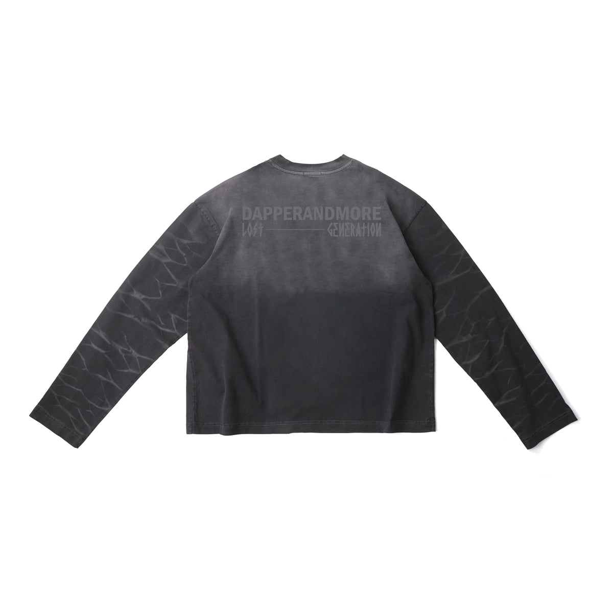 UV PROTECT LONG SLEEVE/ ASH BLACK