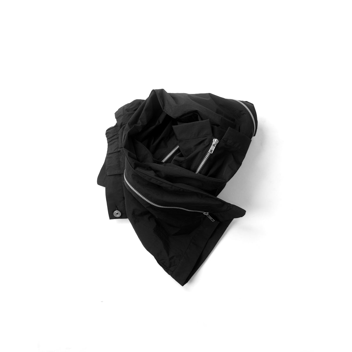 SPLIT SHELL TECHNICAL PANTS / BLACK