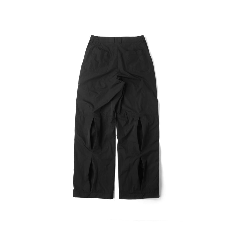 SPLIT SHELL TECHNICAL PANTS / BLACK