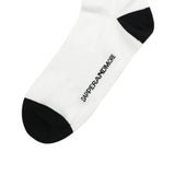 GOTHIC SOCKS - BLACK/WHITE
