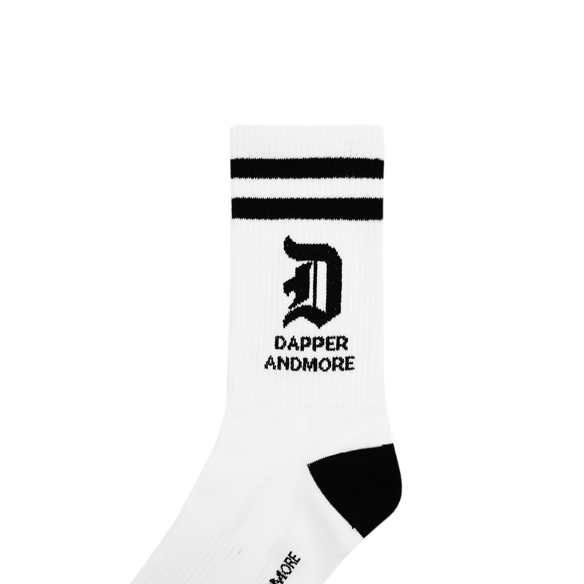 GOTHIC SOCKS - BLACK/WHITE