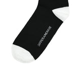 GOTHIC SOCKS - BLACK/WHITE
