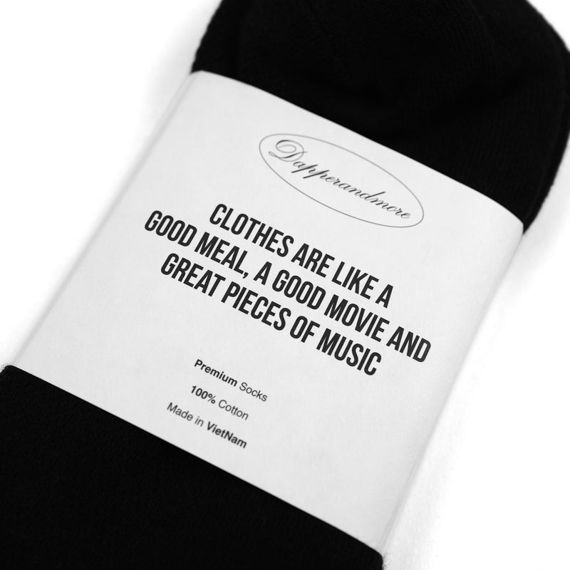 LOGO SOCKS – BLACK/BLUE/WHITE
