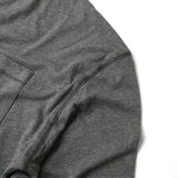 LIGHTWEIGHT LINEN POCKET LONG SLEEVE/ GREY