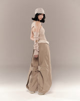 CONRAD SLEEVELESS TOP (SAND BEIGE)