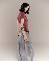 MONTY TOP (RED STRIPES)
