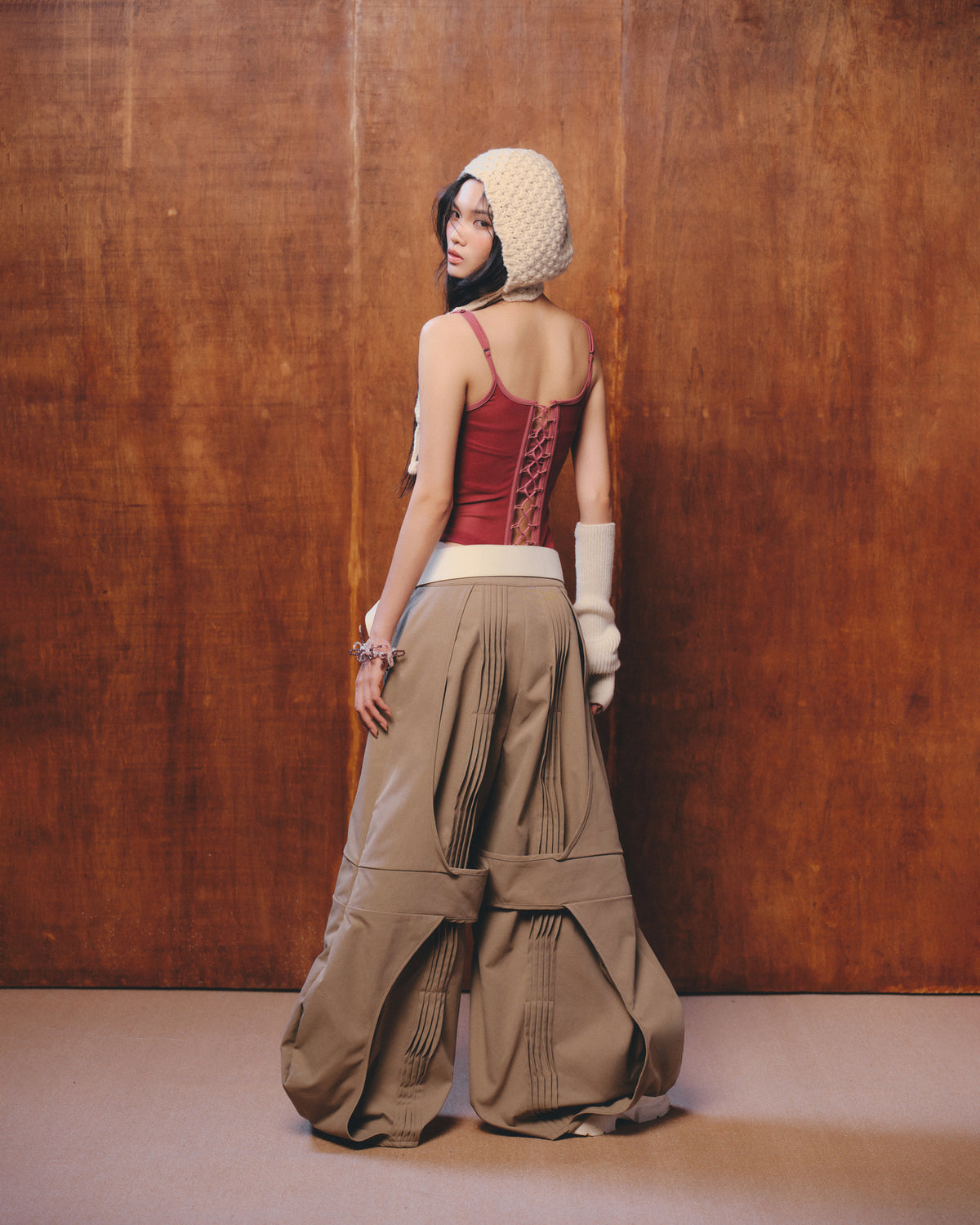 MONDARY PANTS (LIGHT BROWN)