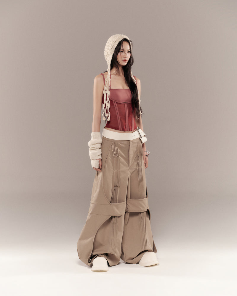 MONDARY PANTS (LIGHT BROWN)