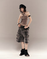 GASMIRA SHORTS (GREY WASH)