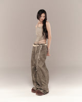 LULLABY HALTER TOP (MOSS GREEN)