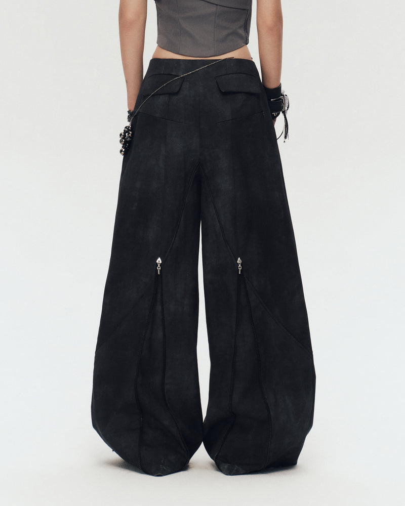 QUENTIN PANTS (BLACK GREY)