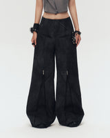 QUENTIN PANTS (BLACK GREY)