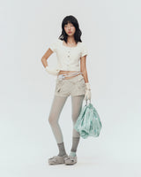BIRDIE TOP (IVORY STRIPES)