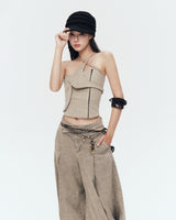 DEMOS TOP (MOSS GREY)
