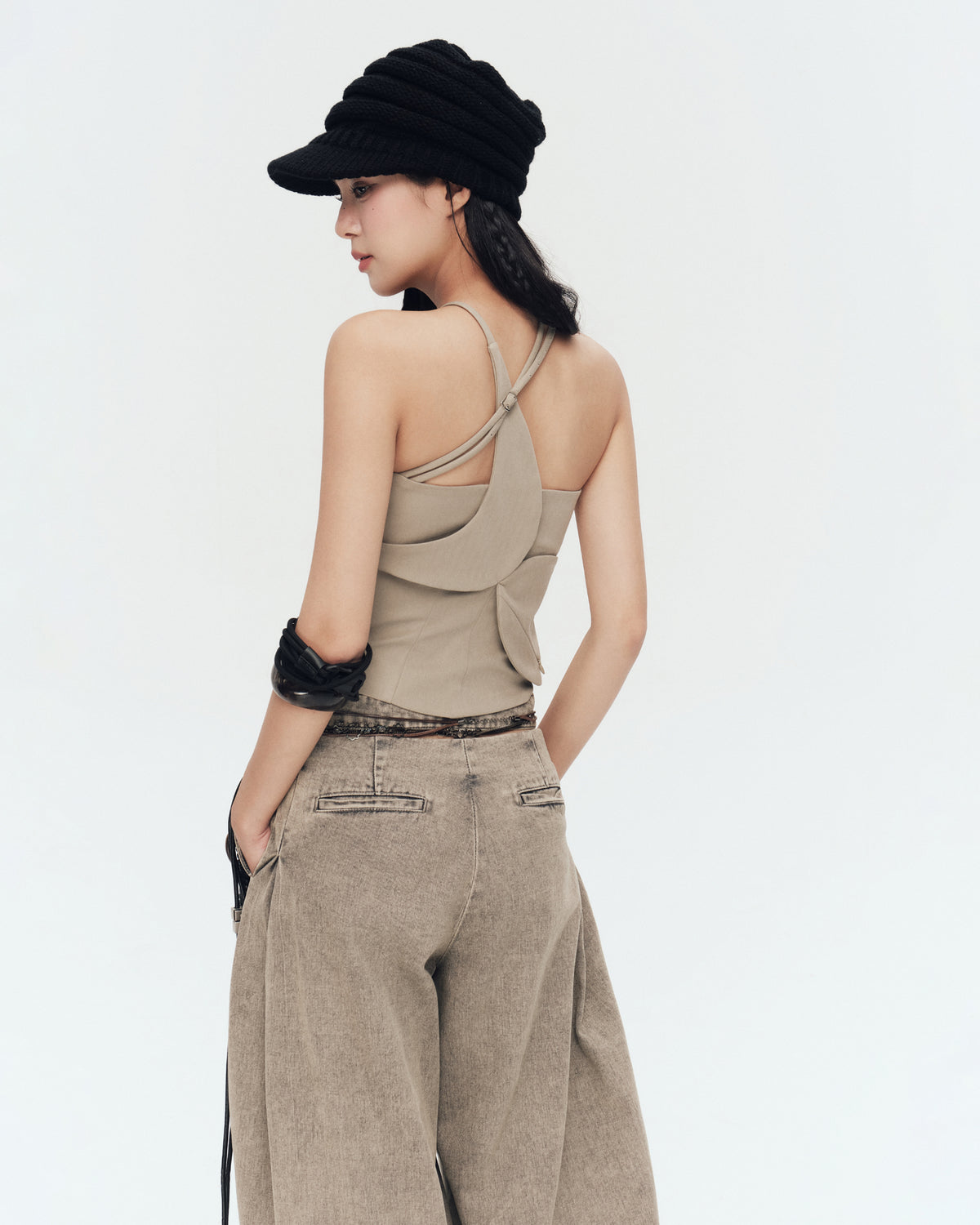 DEMOS TOP (MOSS GREY)