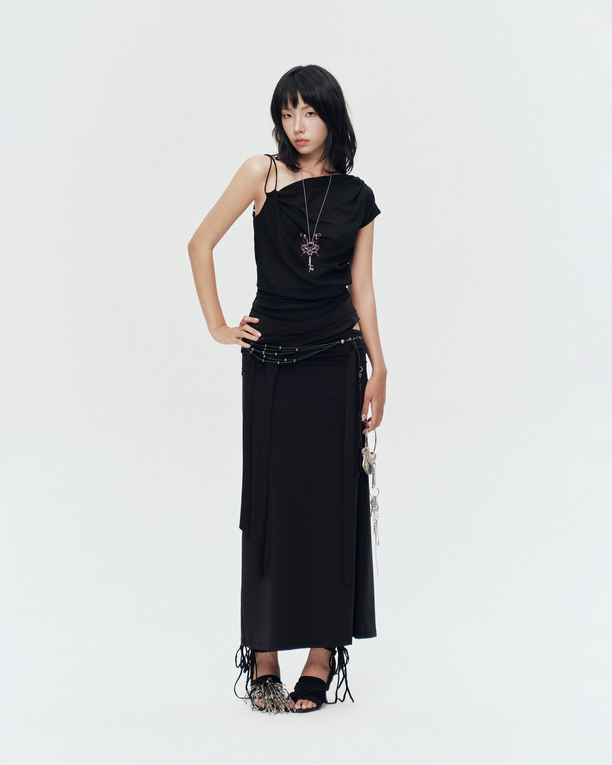 SELWYN SKIRT (BLACK)
