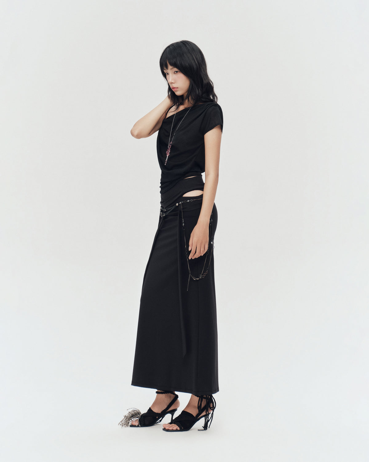 SELWYN SKIRT (BLACK)