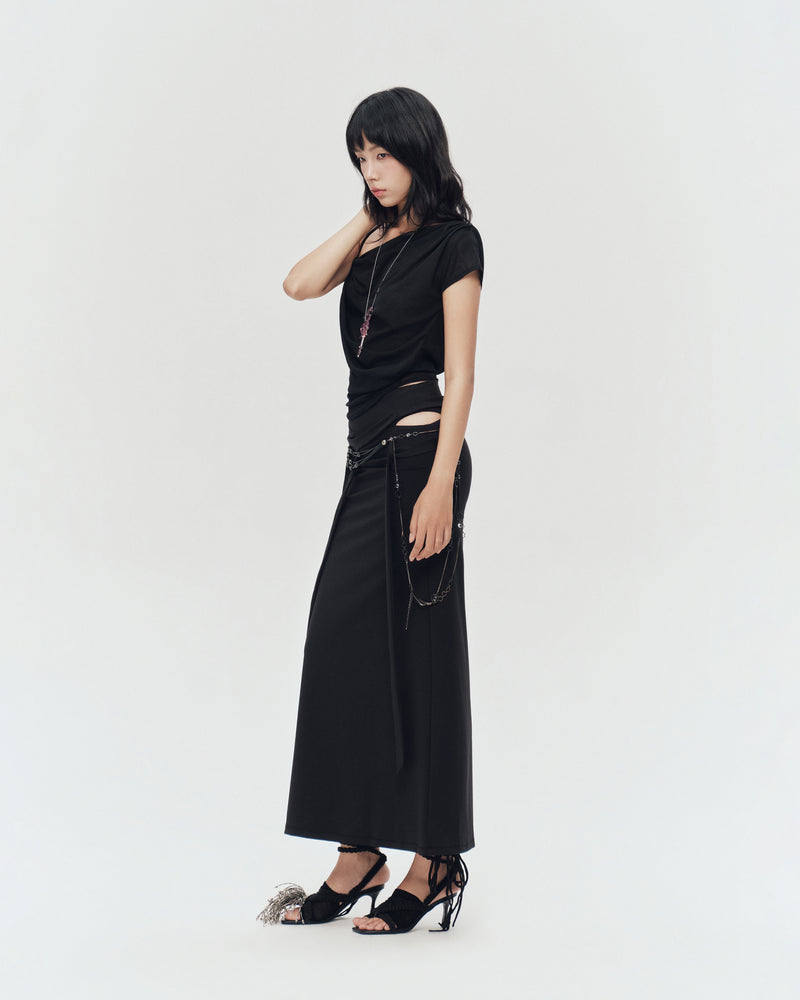 SELWYN SKIRT (BLACK)