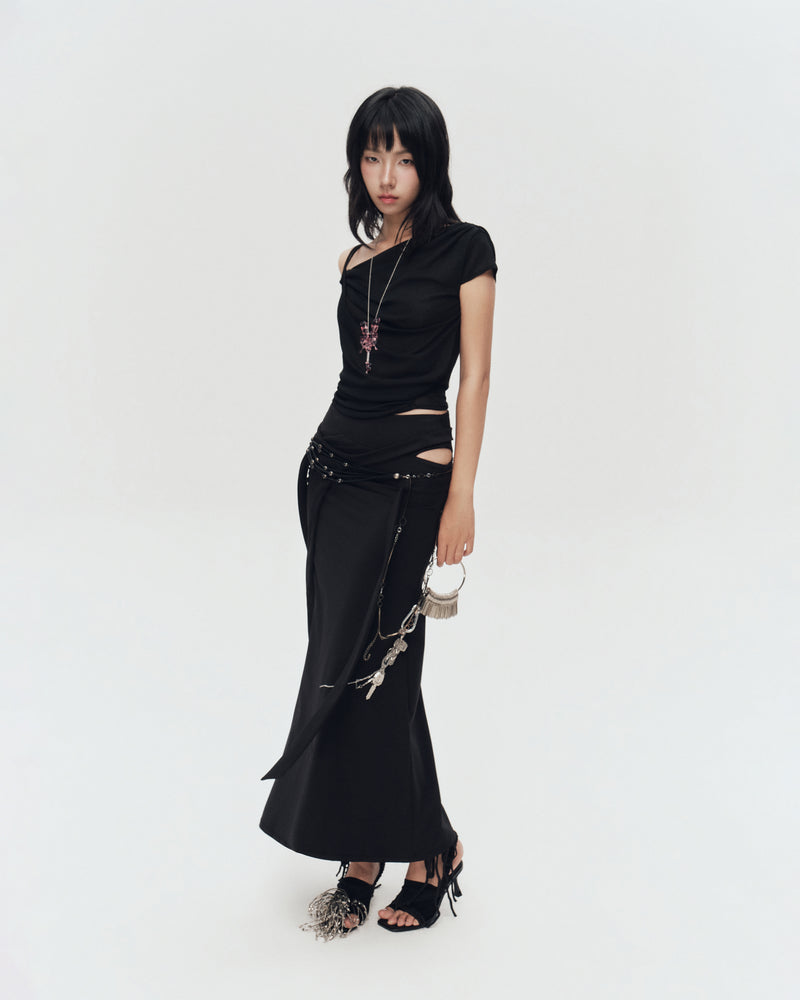 SELWYN SKIRT (BLACK)