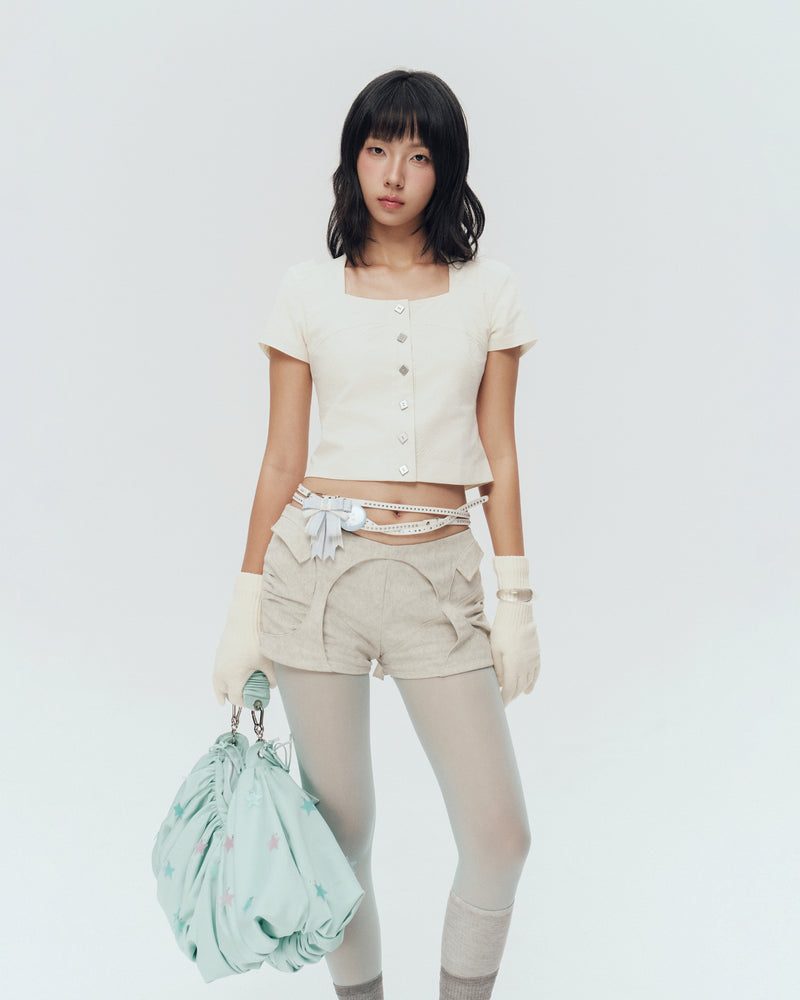 LAMBERT SHORT (MARBLE BEIGE)