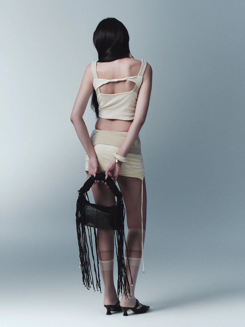 AMIR SKIRT (IVORY)