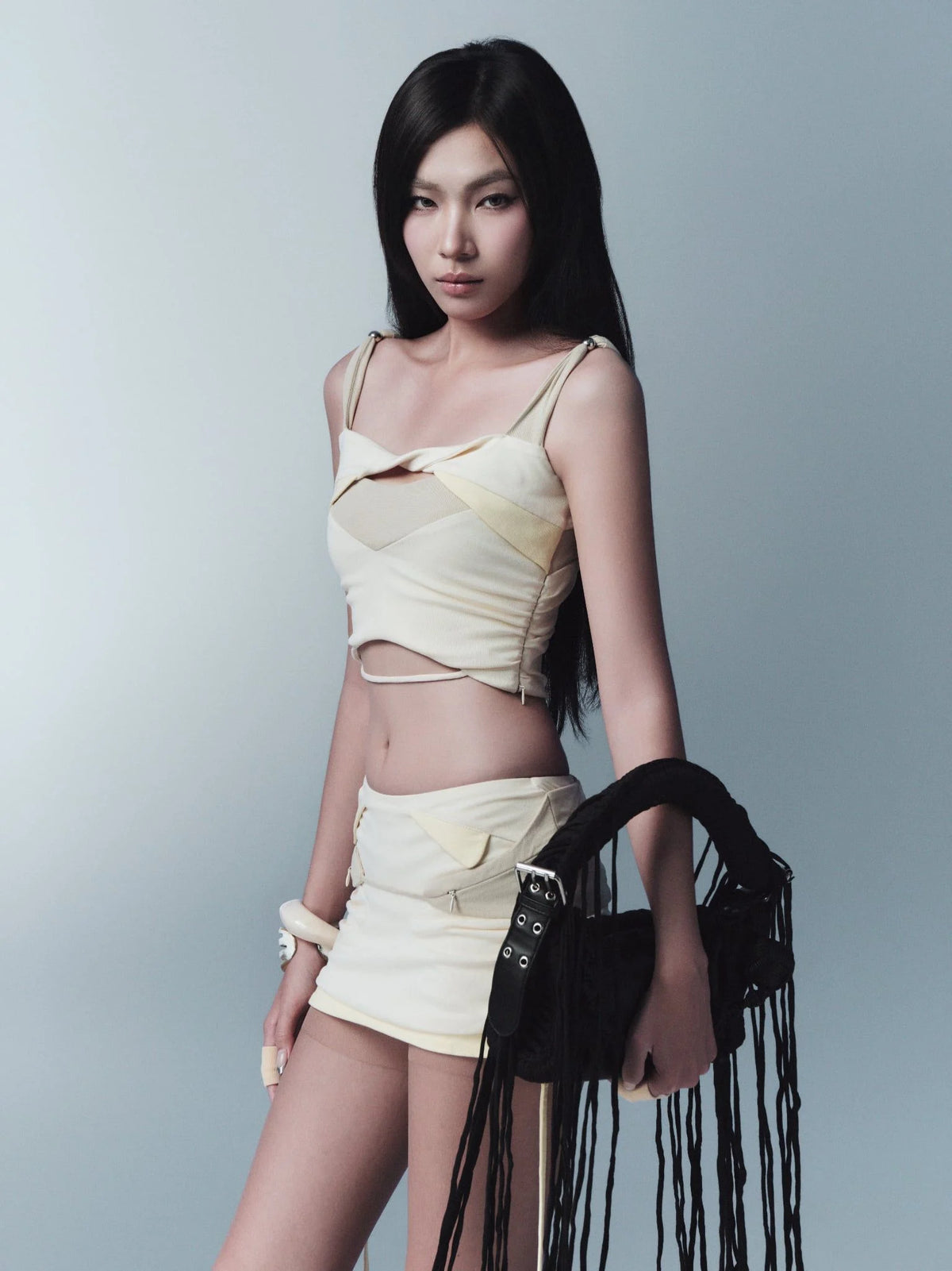 AMIR TOP (IVORY)