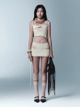 AMIR TOP (IVORY)