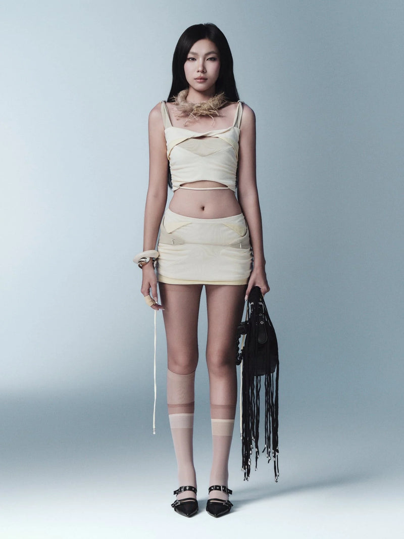 AMIR TOP (IVORY)