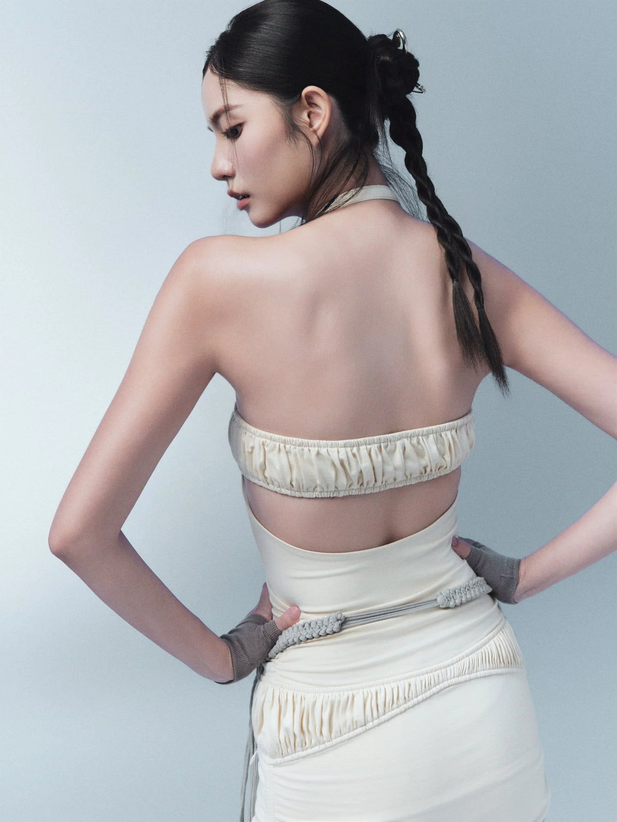 JEMORA MINI DRESS (IVORY)