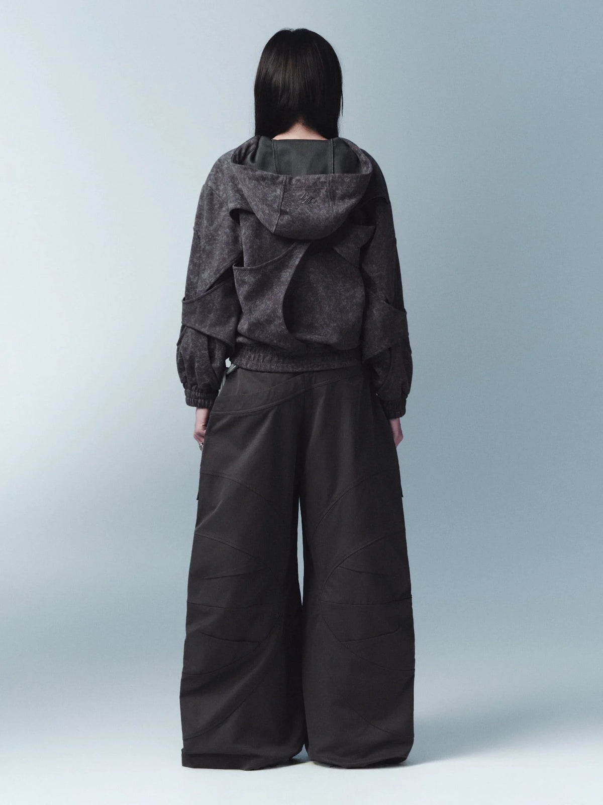 DARIUS PANTS (GREY BLACK)