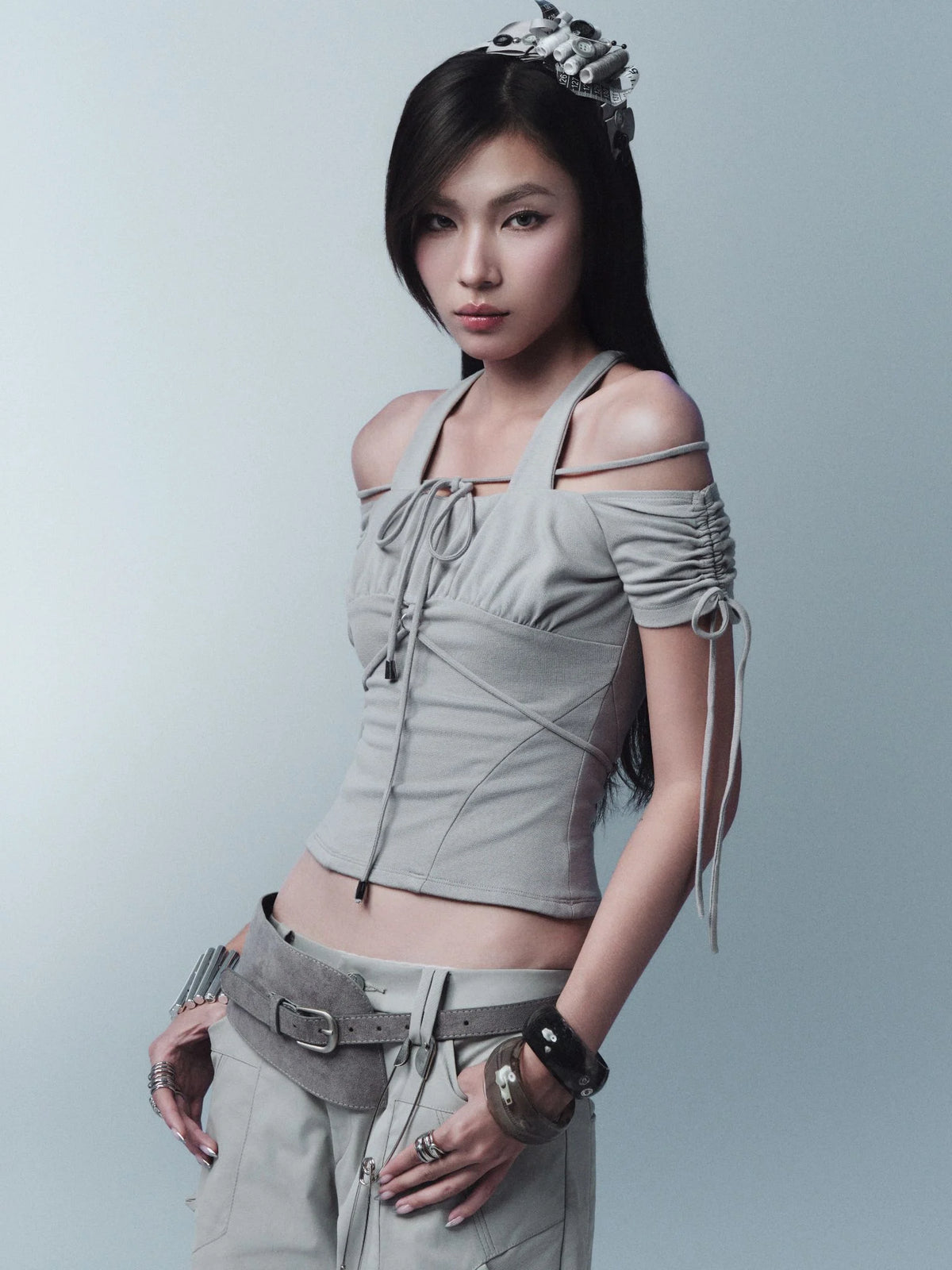 DELOW PANTS (GREY)
