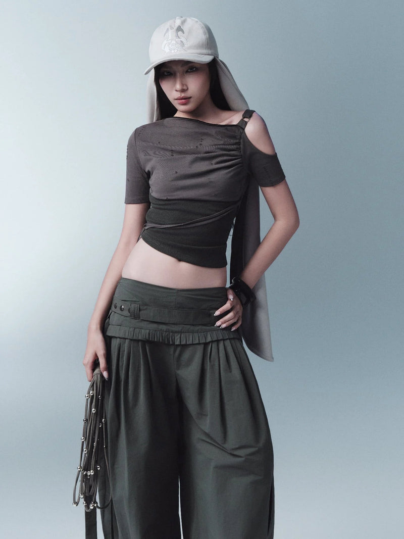 METALOOM PANTS (DARK GREY)