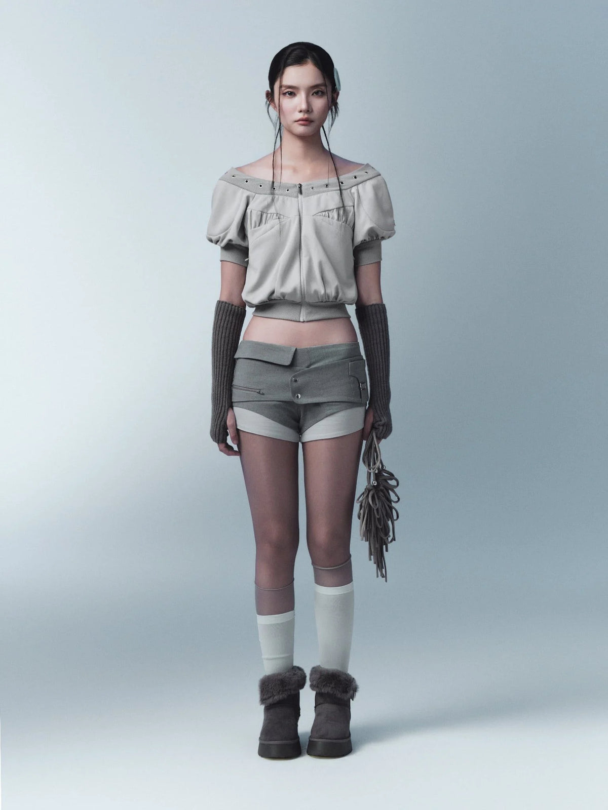 DAMION SHORTS (GREY)