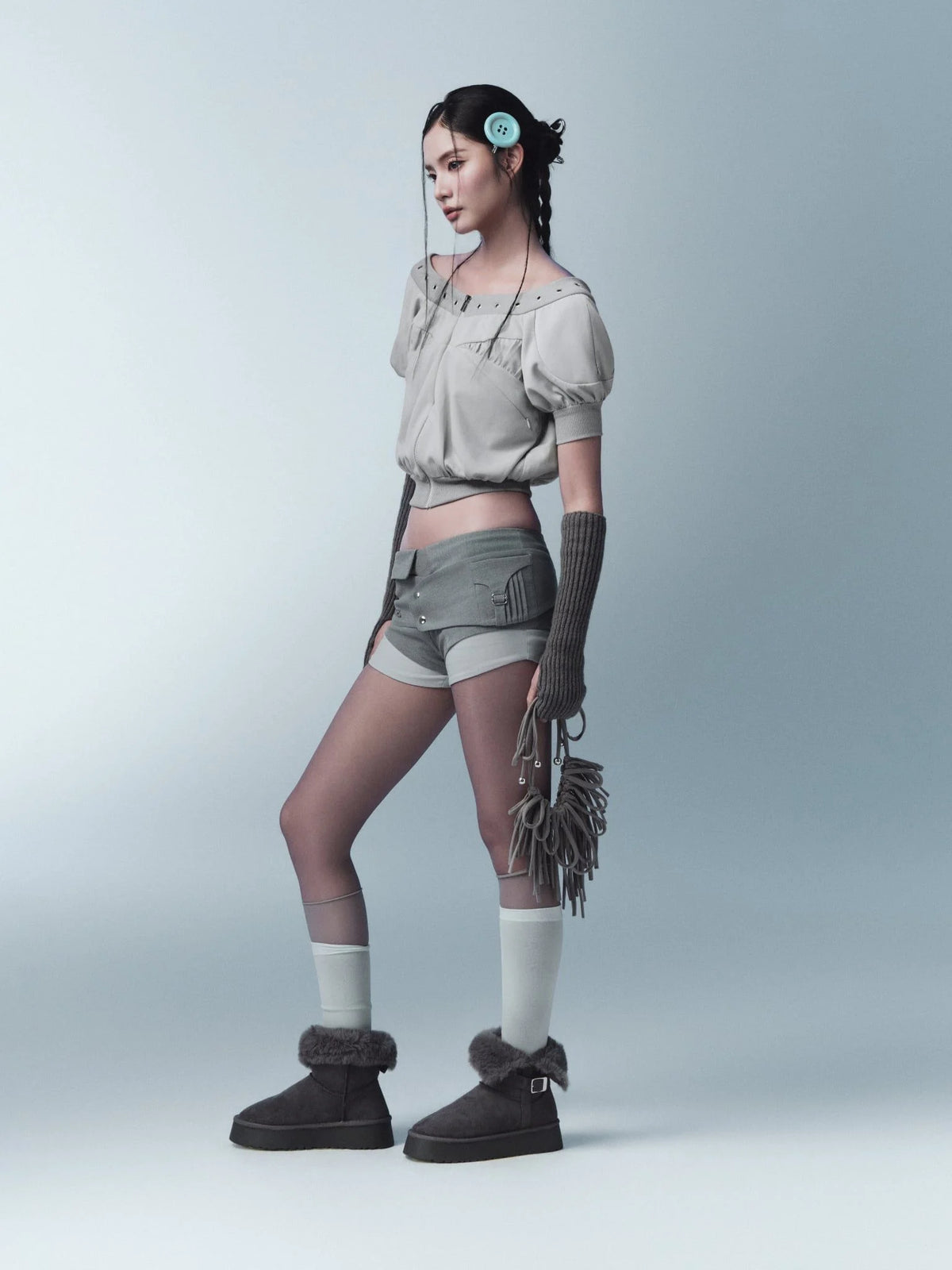DAMION SHORTS (GREY)