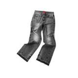 HEAVY FADE BOOTCUT JEANS/ ACID GREY