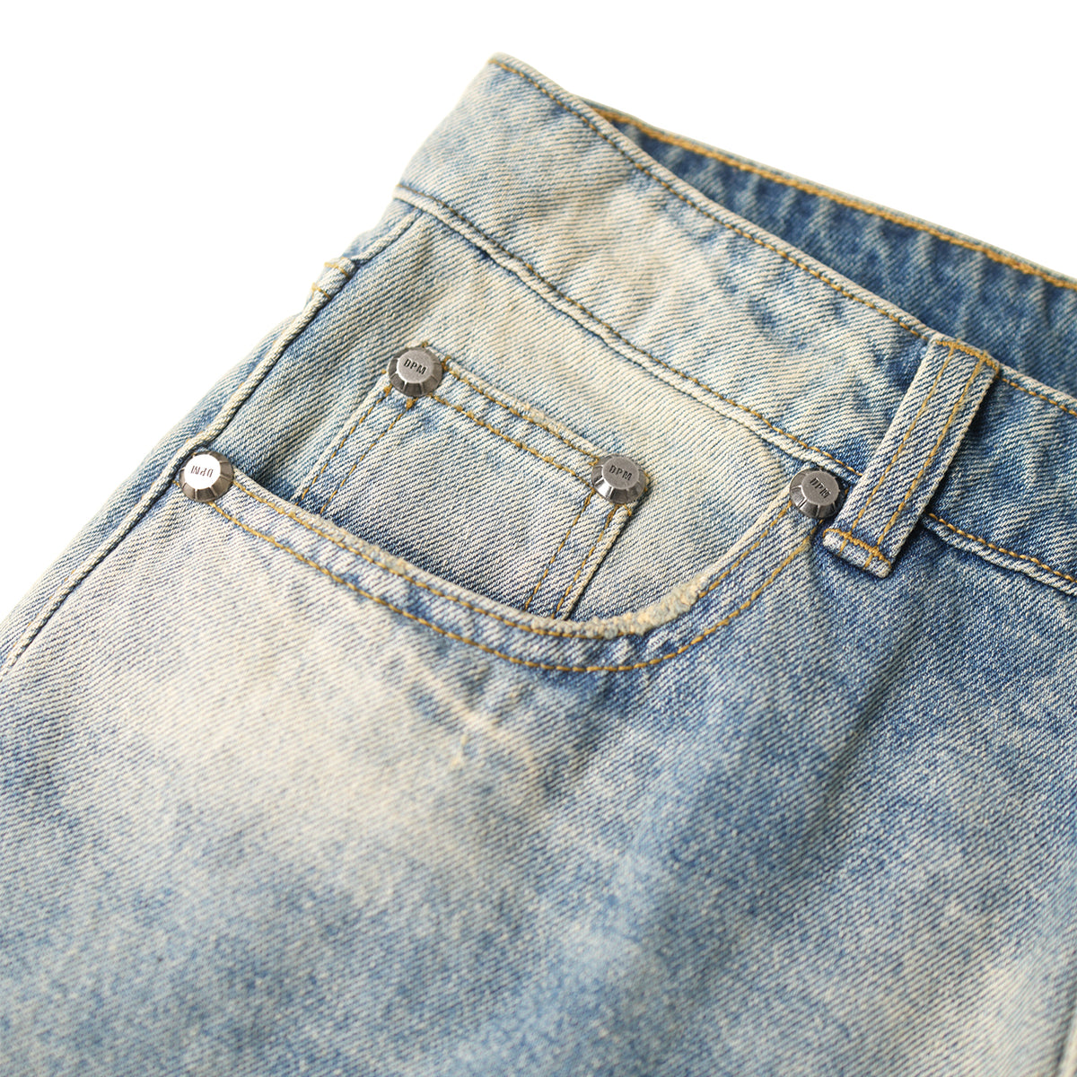 AGED DUST BOOTCUT JEANS/ VINTAGE BLUE