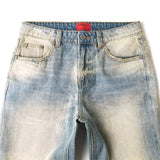 AGED DUST BOOTCUT JEANS/ VINTAGE BLUE