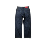 FADED WHISKER REGULAR JEANS/ DARK INDIGO