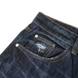 FADED WHISKER REGULAR JEANS/ DARK INDIGO