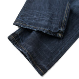FADED WHISKER REGULAR JEANS/ DARK INDIGO