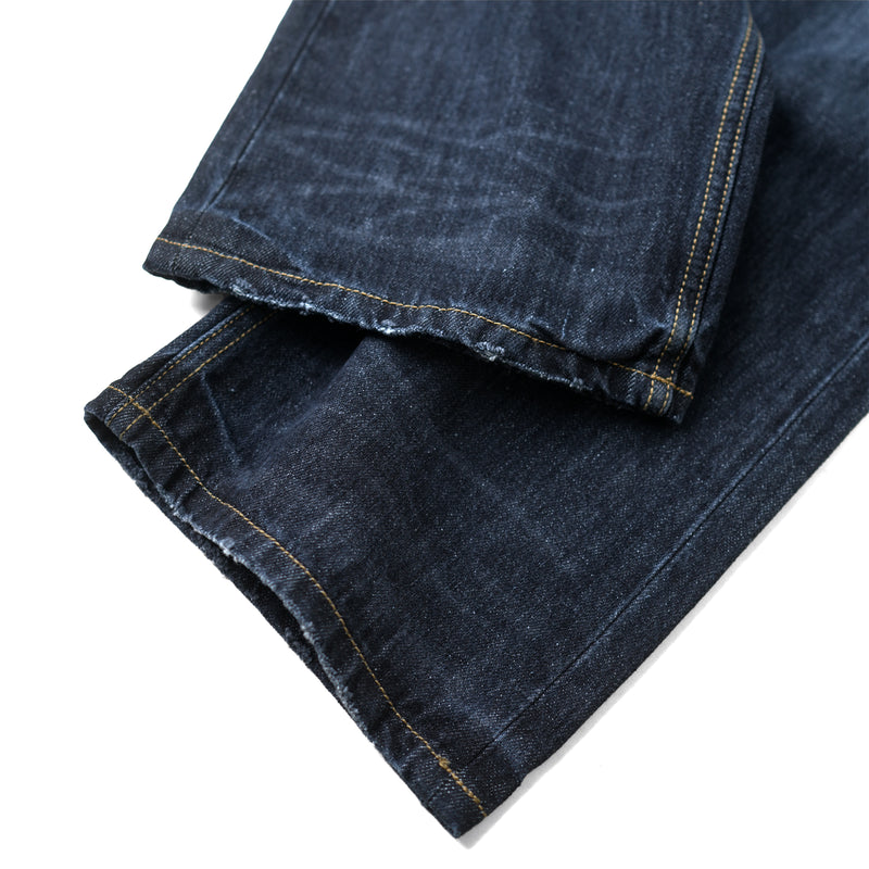 FADED WHISKER REGULAR JEANS/ DARK INDIGO