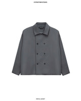 BLACK STAPLE JACKET