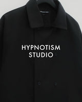 BLACK STAPLE JACKET