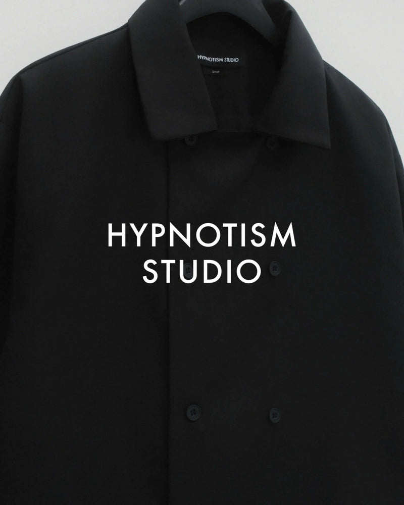 BLACK STAPLE JACKET