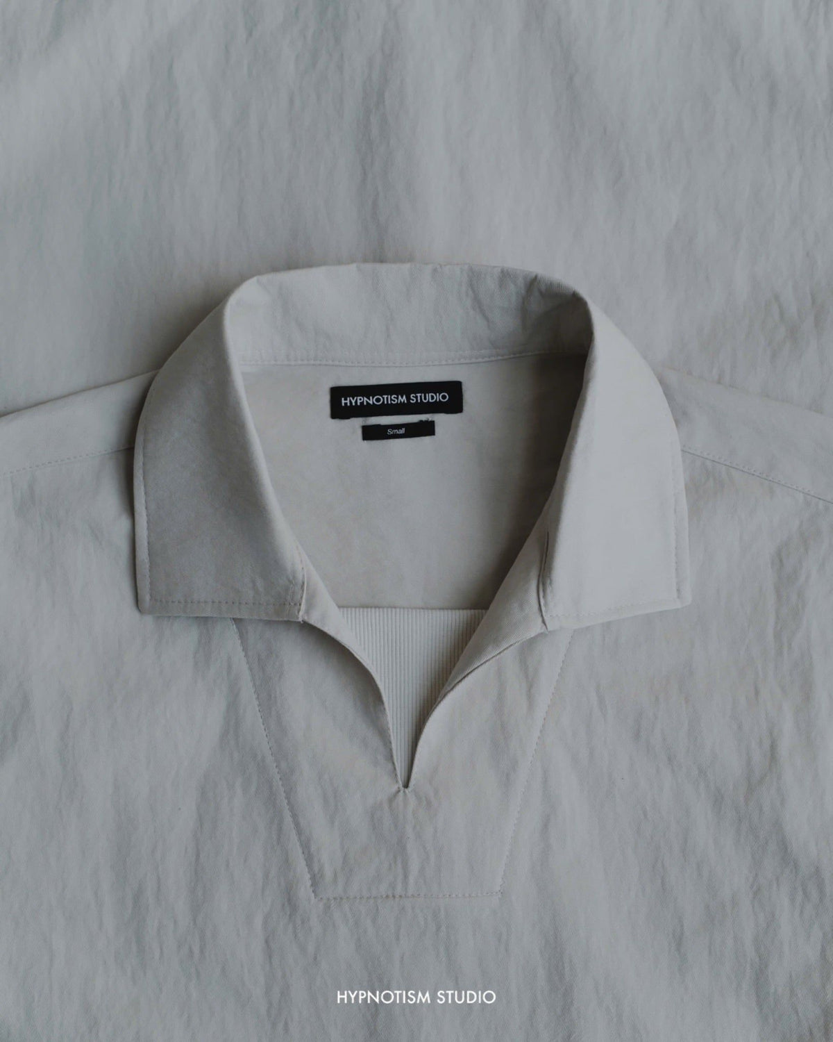 HARBOR GREY MARGIN POLO SHIRT